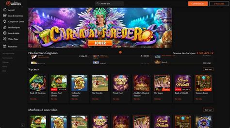 hermes casino|casino hermes mon compte.